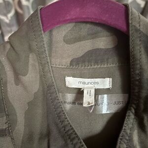 Maurices Camouflage Jacket